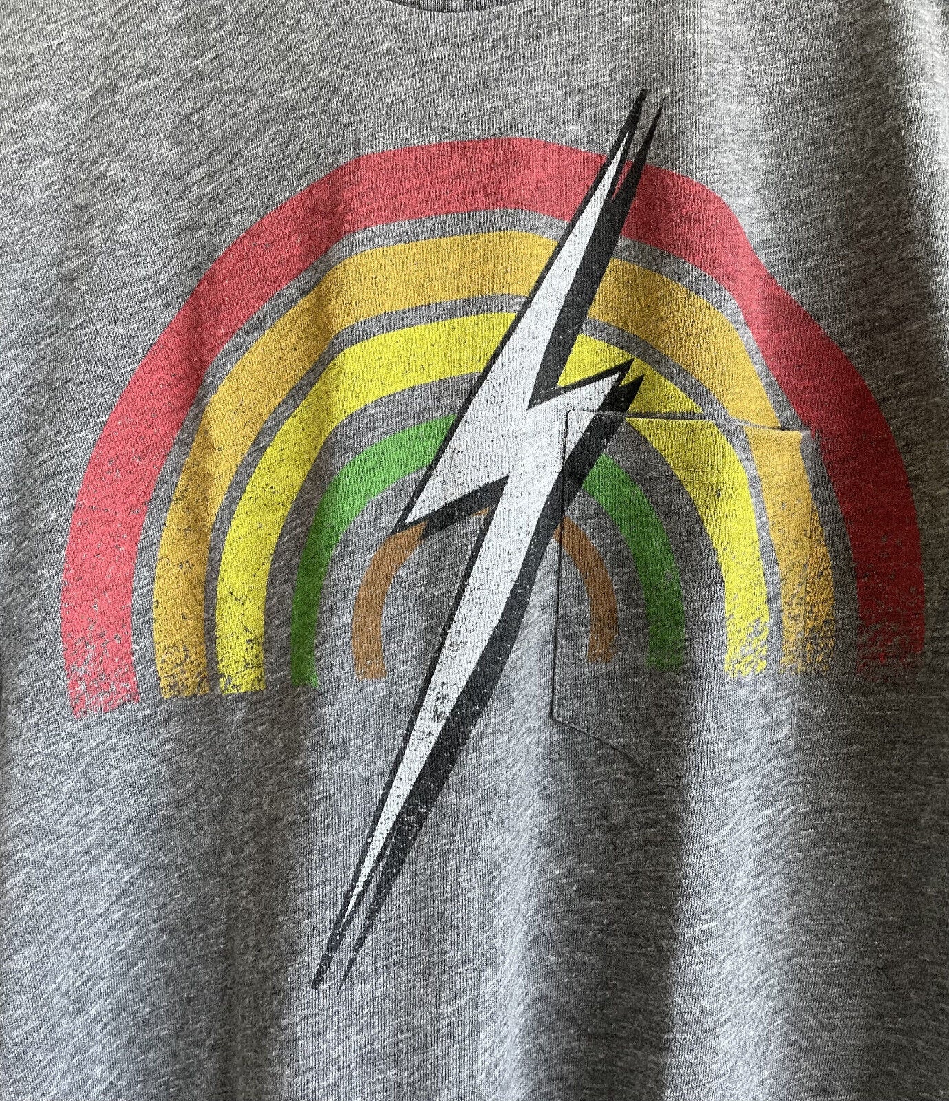 Lightning Bolt Rainbow t-shirt