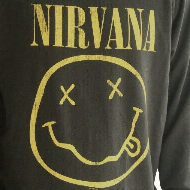 Nirvana Smiley Face Sweatshirt