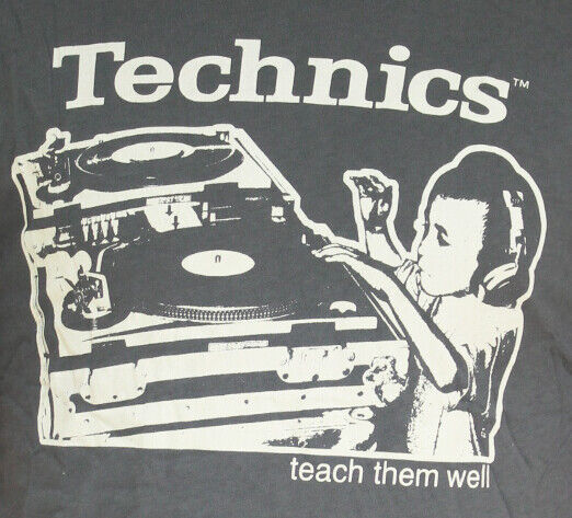 Technics "Teach Them Well" t-shirt