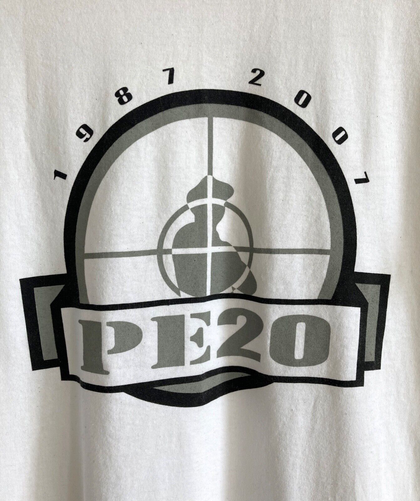 Public Enemy "PE20 1987-2007" Commemorative t-shirt