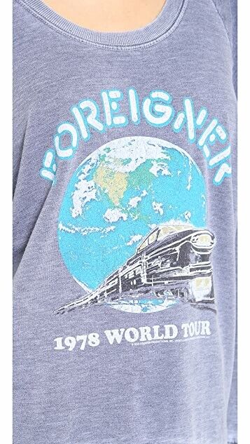 Foreigner "World Tour" Sweatshirt