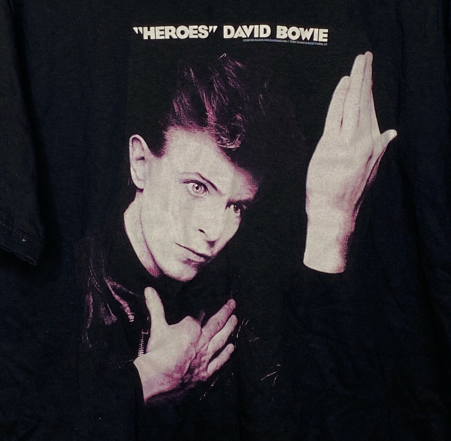 David Bowie "Heroes" Vintage t-shirt