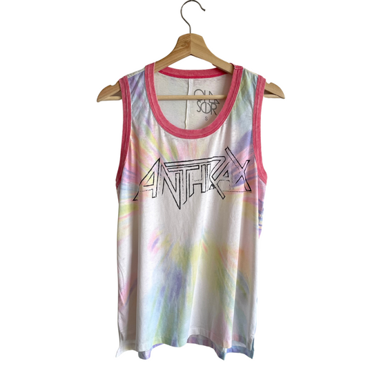 Anthrax Tie Dye Sleeveless T-shirt